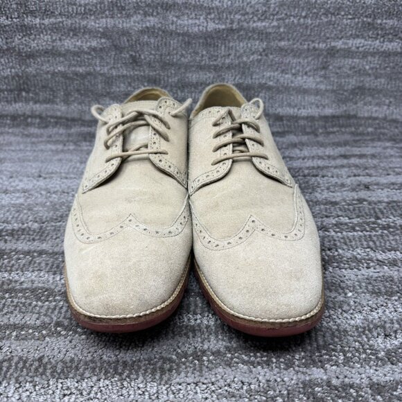 Cole Haan Grandsprint Mens Size 10.5 C12468 Brown Suede Wingtip Oxford Shoes main image 7